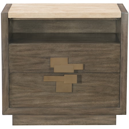 Two Drawer Nightstand