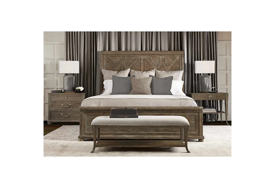 Rustic Patina Queen Bedroom Group at Williams & Kay