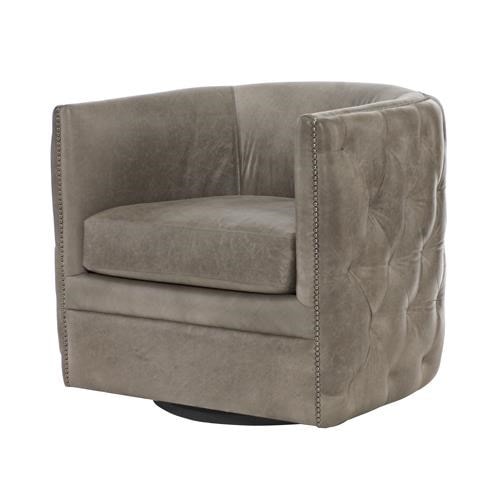 Palazzo Leather Swivel Chair