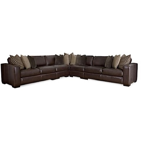 Leather Sectional