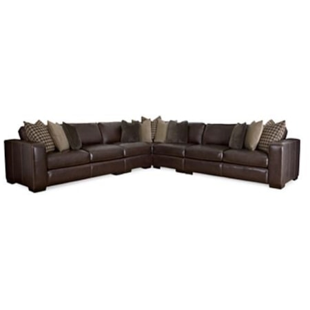 Leather Sectional