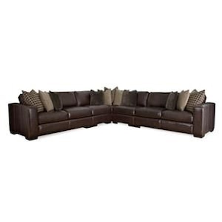 Leather Sectional