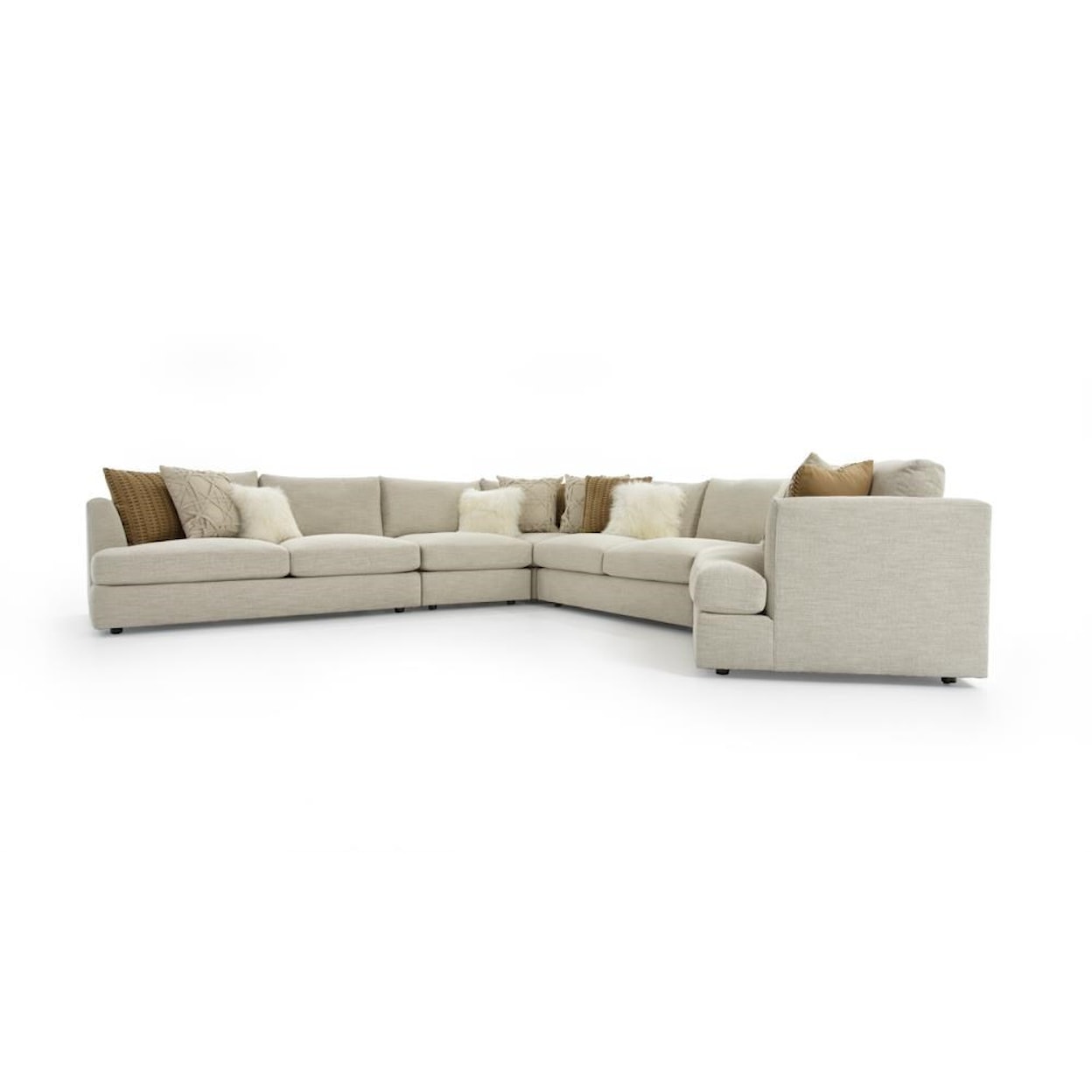 Bernhardt Sydney Seven Seat Sectional Sofa