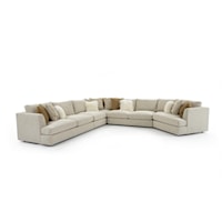 Seven Seat Sectional Sofa