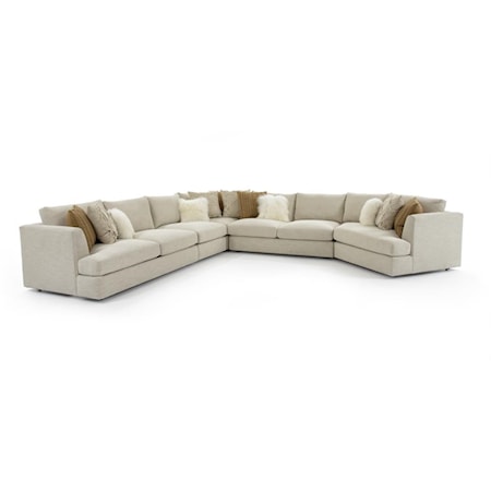 Seven Seat Sectional Sofa