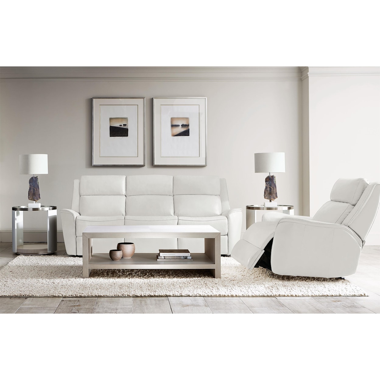 Bernhardt Wrigley Power Reclining Sofa