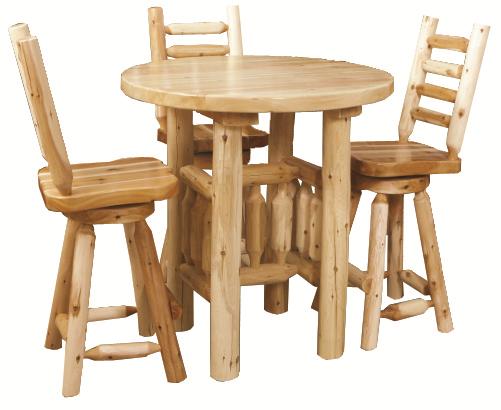 Round Pub Table
