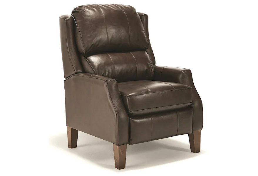 3L50 Leather Match High Leg Recliner by Best Home Furnishings at Darvin Furniture