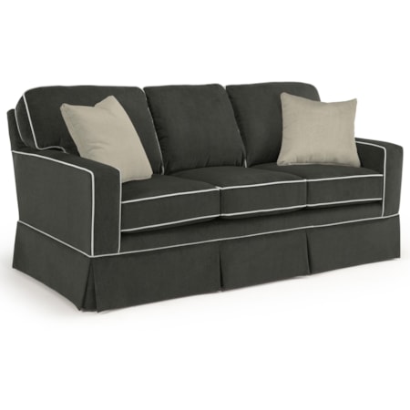 <b>Custom</b> 3 Over 3 Sofa