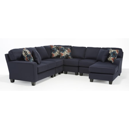 5 Pc Sectional Sofa