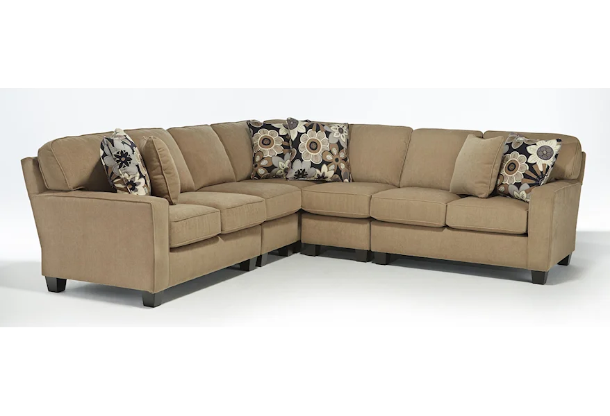 Annabel 5 Pc Sectional Sofa by Best Home Furnishings at Virginia Furniture Market