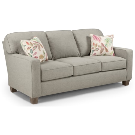 <b>Custom</b> 3 Over 3 Sofa