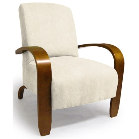 Maravu Exposed Wood Accent Chair