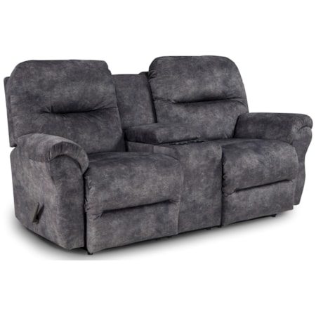 Power Rocking Reclining Loveseat w/ Console