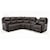 Best Home Furnishings Bodie Six Piece Power Reclining Sectional Sofa