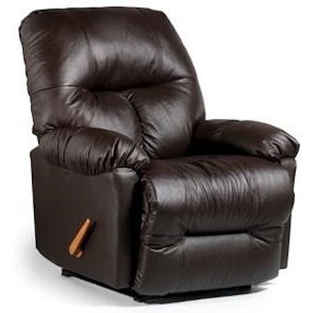 Wanderer Leather Manual Rocker Recliner