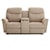 Best Home Furnishings Caitlin Casual Power Rocking Reclining Loveseat with Cupholder Storage Console