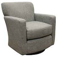 Swivel Barrel Chair