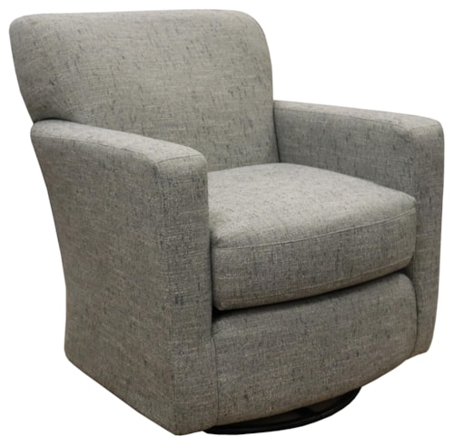 Swivel Barrel Chair