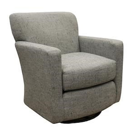 Swivel Barrel Chair