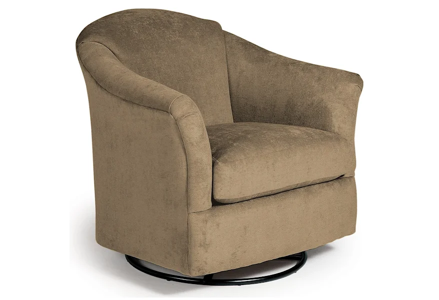 Swivel Glide Chairs Darby Swivel Glider by Best Home Furnishings at Virginia Furniture Market