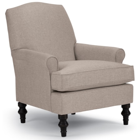 Camel-Back Club Chair