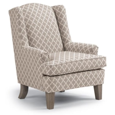 Andrea Riverloom Wing Back Chair