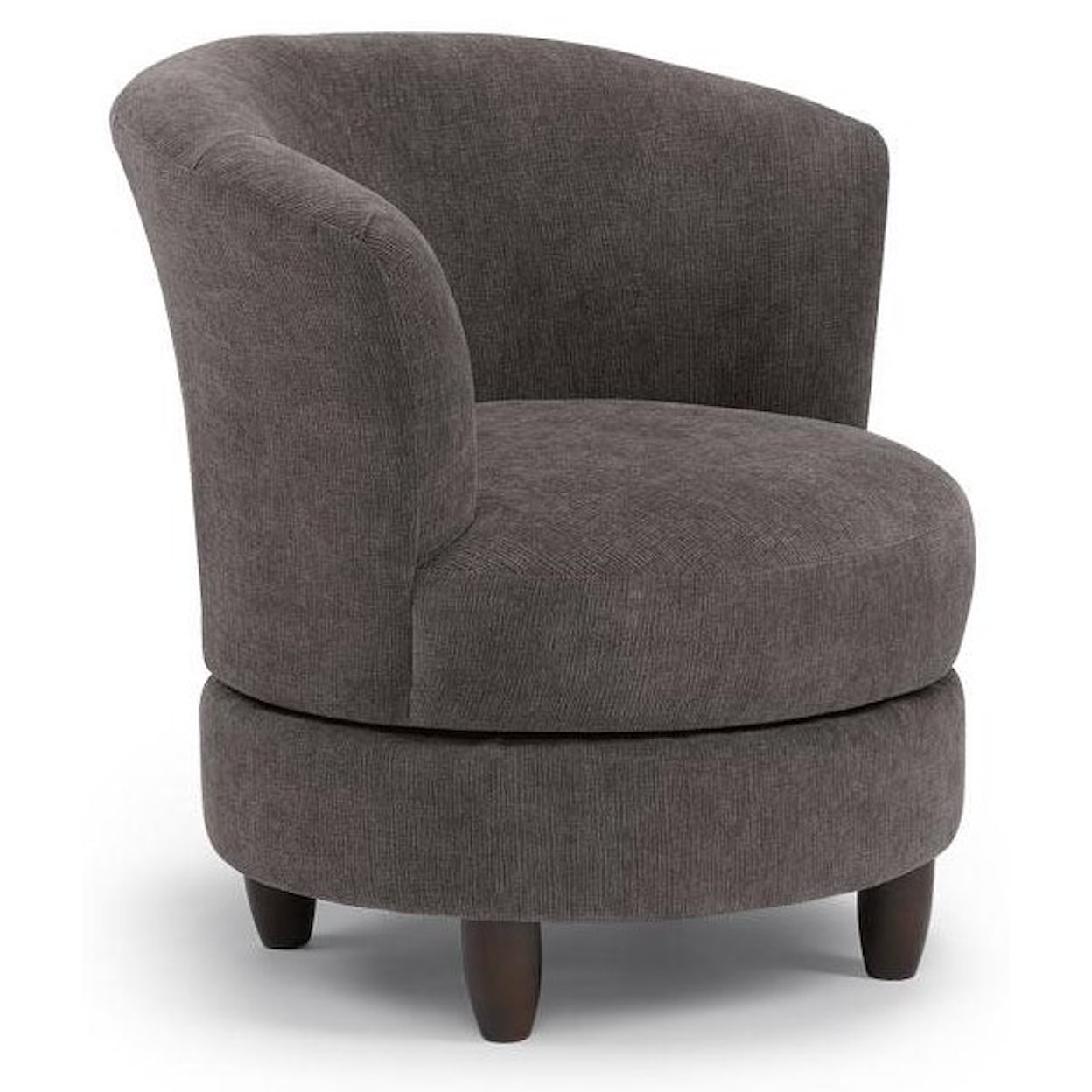 Best Home Furnishings Club Chairs PALMONA  Swivel Barrel Chair