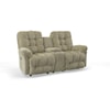 Best Home Furnishings Everlasting Power Rocking Reclining Loveseat w/ Console