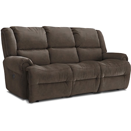 Wall Saver Reclining Sofa w/Drop Down Table