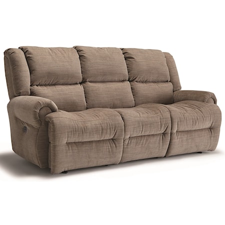 Pwr Tilt Headrest Wall Reclining Sofa w/Tray