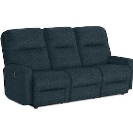 Power Reclining Space Saver Sofa