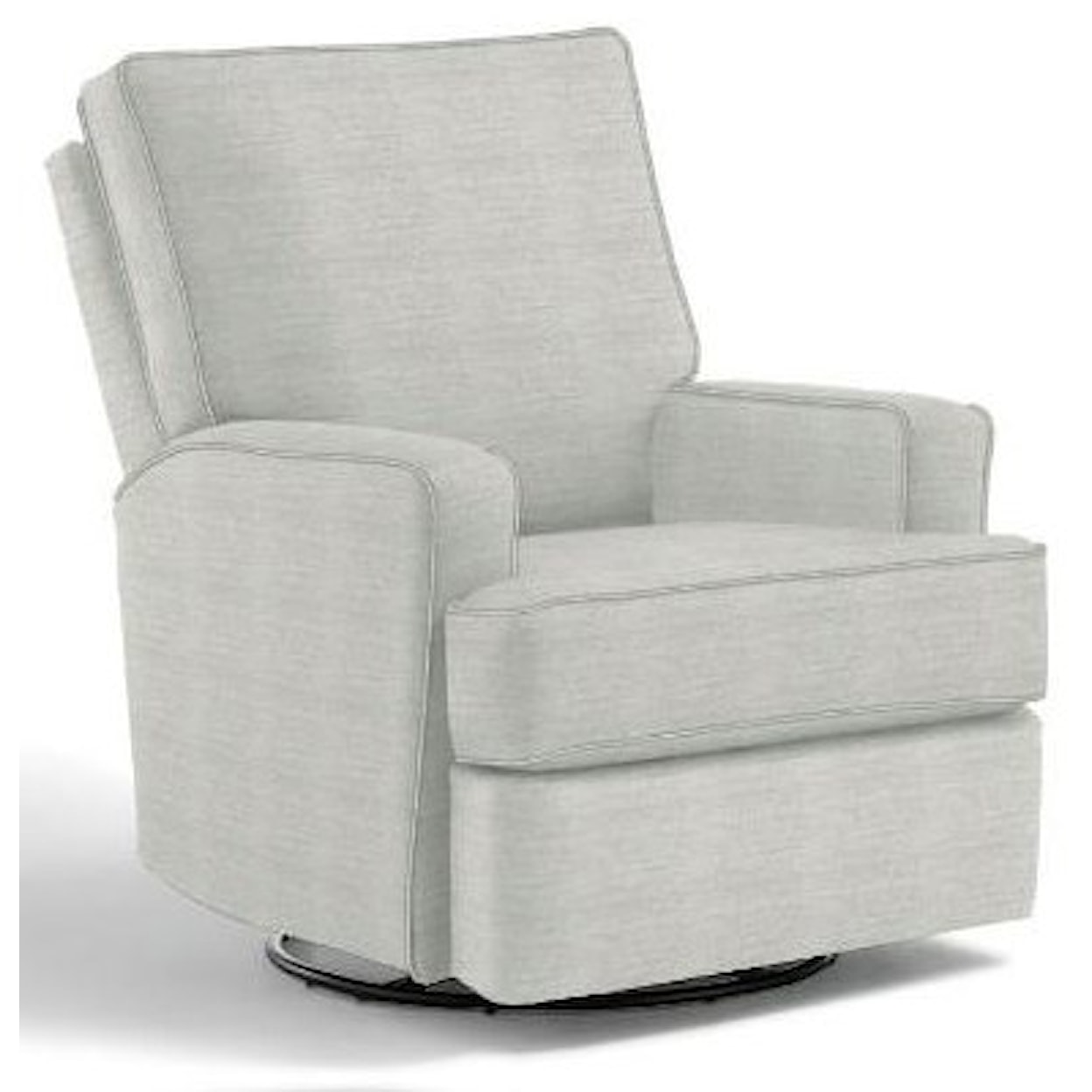 Best Home Furnishings Kersey Swivel Glider Recliner w/ Inside Handle