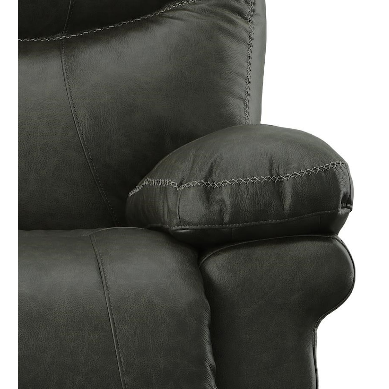 Best Home Furnishings Leya Leather Power Rocker Recliner