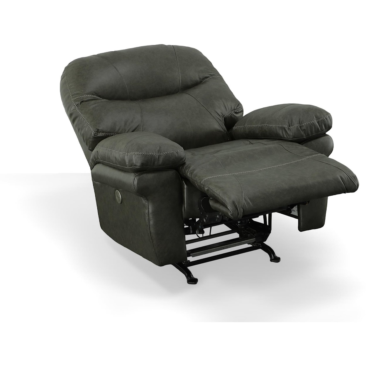 Best Home Furnishings Leya Leather Power Rocker Recliner