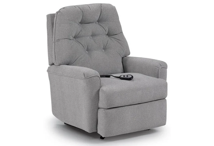 Medium Recliners Cara Swivel Glider Recliner by Best Home Furnishings at Conlin's Furniture