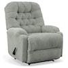 Best Home Furnishings Medium Recliners Barb Space Saver Recliner