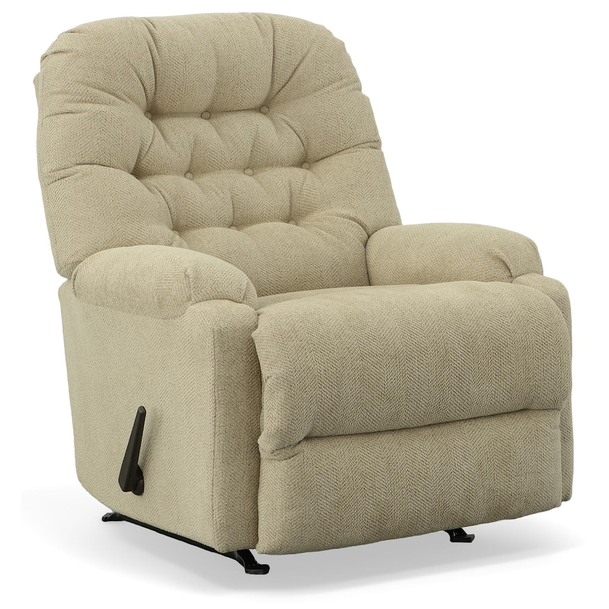 Best Home Furnishings Medium Recliners Barb Rocker Recliner