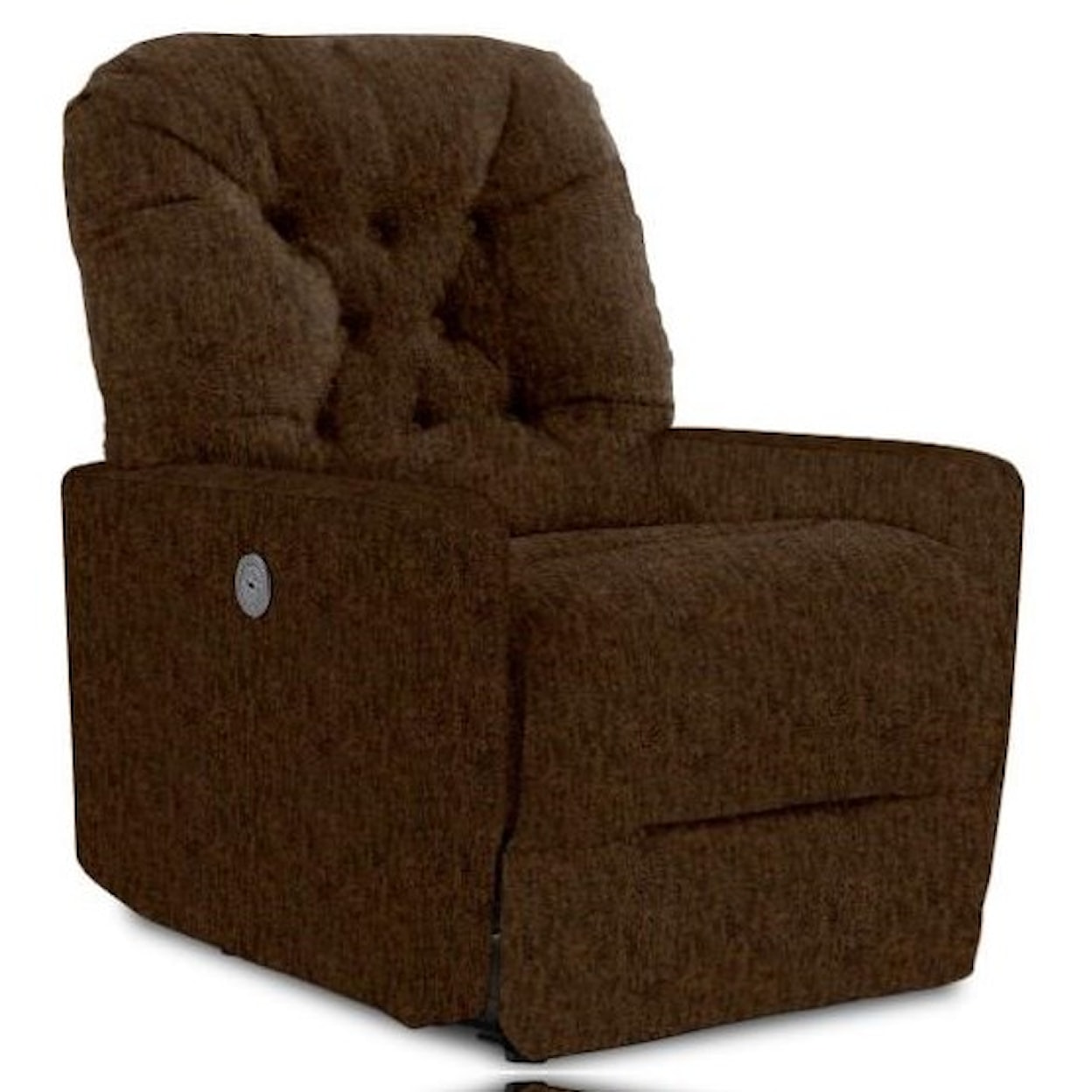 Best Home Furnishings Medium Recliners Deidre Power Recliner