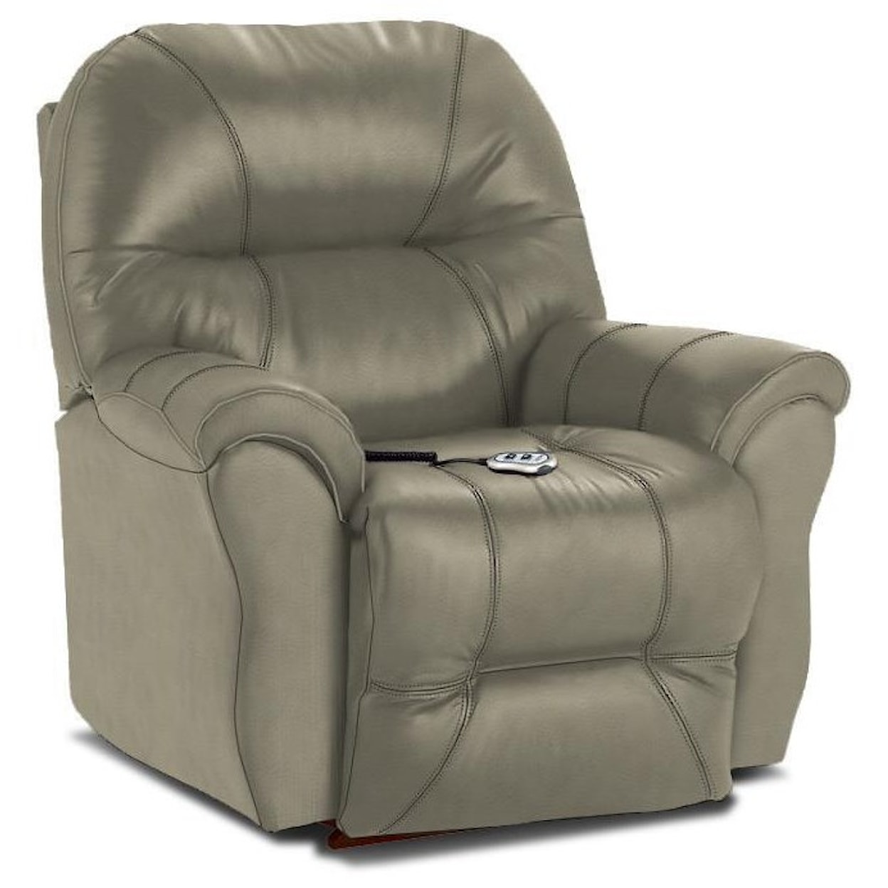 Best Home Furnishings Medium Recliners Bodie Power Recliner