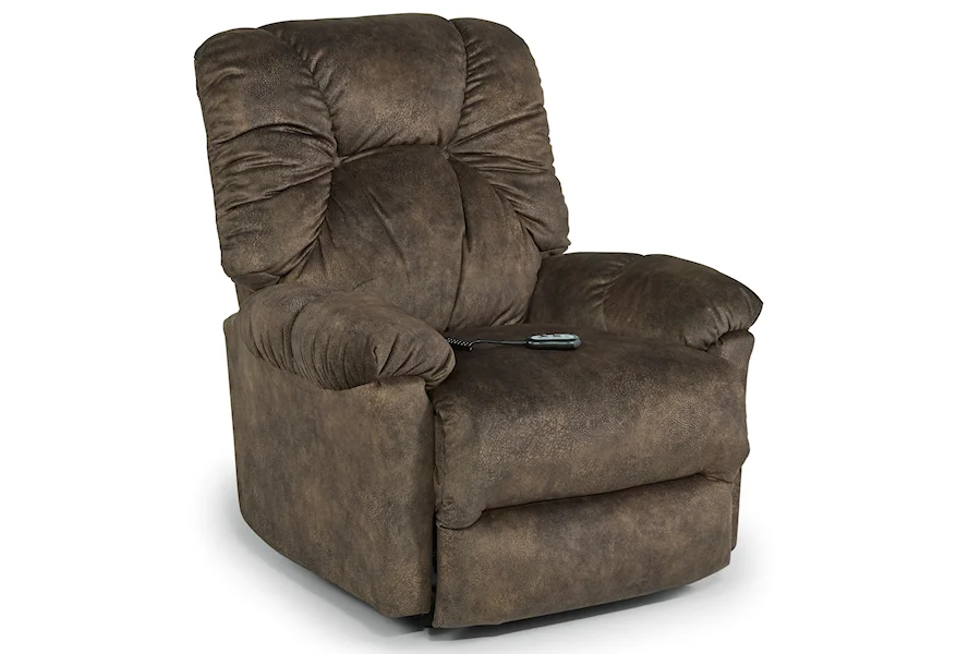 Medium Recliners Power Wallhugger Recliner by Best Home Furnishings at Conlin's Furniture