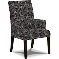 Upholstered Captain's Arm Chair