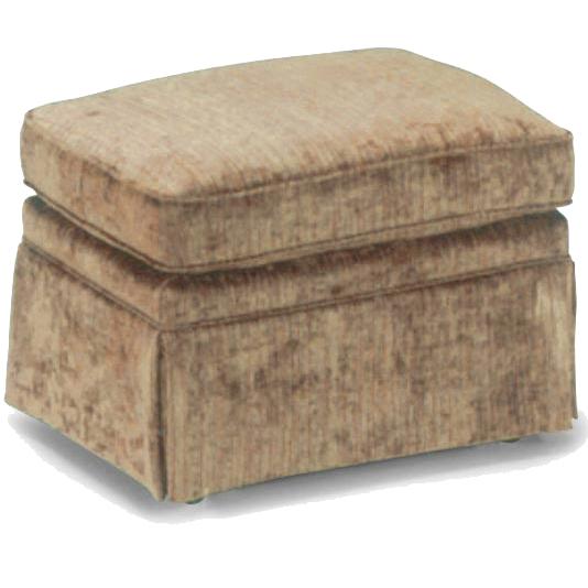 Rounded Cushioned Ottoman