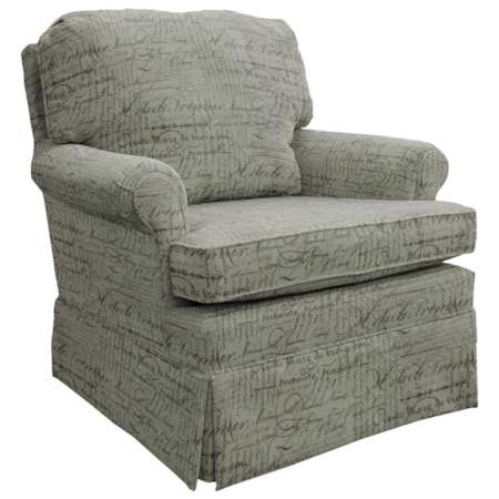 Swivel Glider Club Chair