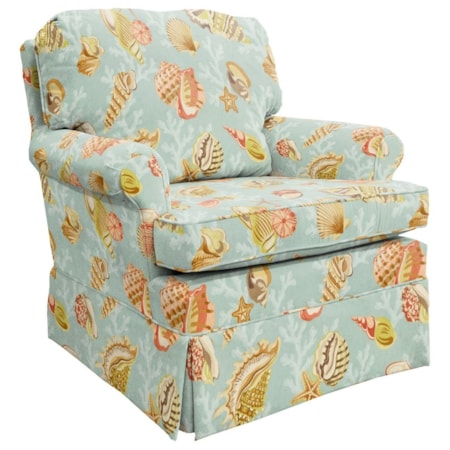 Swivel Rocking Club Chair