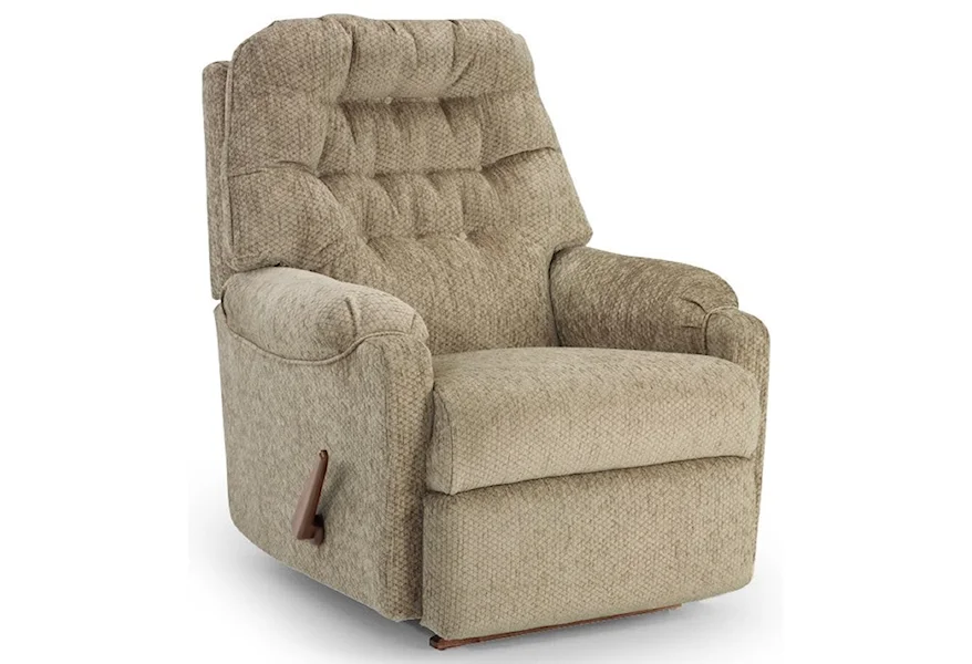 Petite Recliners Sondra Rocker Recliner by Best Home Furnishings at Goods Furniture