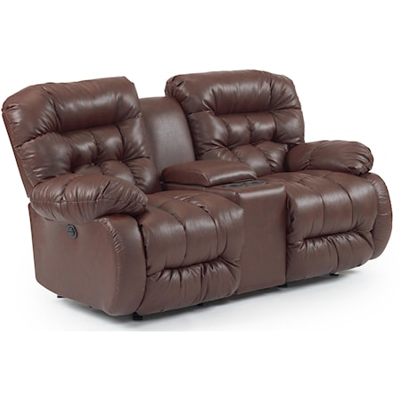Rocker Reclining Loveseat with Console