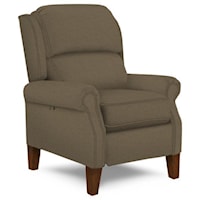 Joanna Push Back Recliner with Rolled Arms