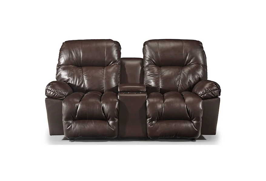 Retreat Power Reclining Space Saver Console Loveseat by Best Home Furnishings at Mueller Furniture