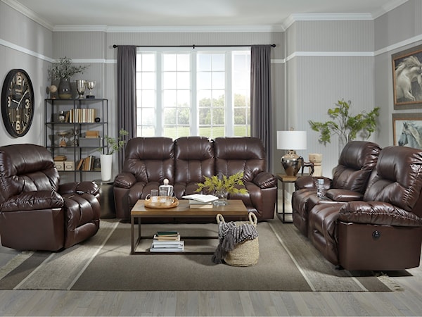 Power Reclining Living Room Group